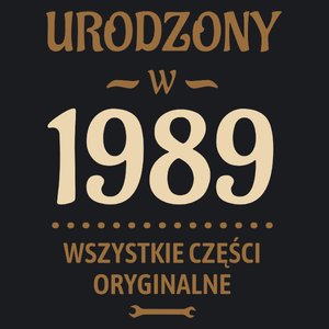 Urodzony W -35 Wszystkie Części Oryginalne - Damska Koszulka Czarna