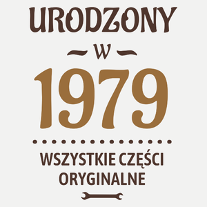 Urodzony W -45 Wszystkie Części Oryginalne - Damska Koszulka Biała