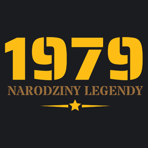 Narodziny Legendy -45 Rok 45 Lat - Damska Koszulka Czarna