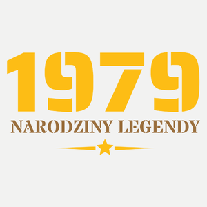 Narodziny Legendy -45 Rok 45 Lat - Damska Koszulka Biała