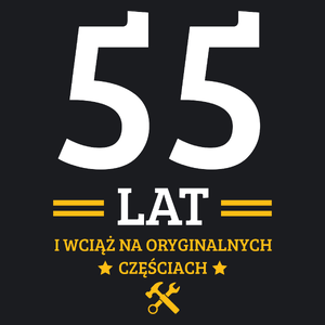 55 Lat I Wciąż Na Oryginalnych Częściach - Damska Koszulka Czarna