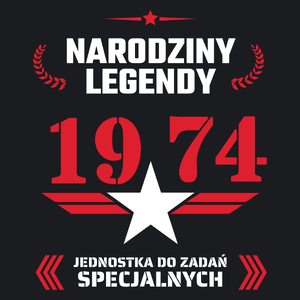 Narodziny Legendy -50 50 Lat - Damska Koszulka Czarna