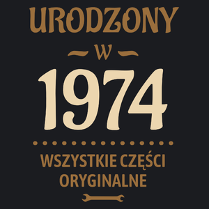 Urodzony W -50 Wszystkie Części Oryginalne - Damska Koszulka Czarna