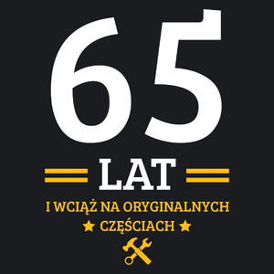 65 Lat I Wciąż Na Oryginalnych Częściach - Damska Koszulka Czarna