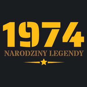 Narodziny Legendy -50 Rok 50 Lat - Damska Koszulka Czarna