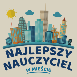 Najlepszy Nauczyciel W Mieście - Torba Na Zakupy Natural