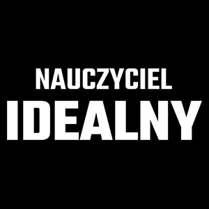 Nauczyciel Idealny - Torba Na Zakupy Czarna