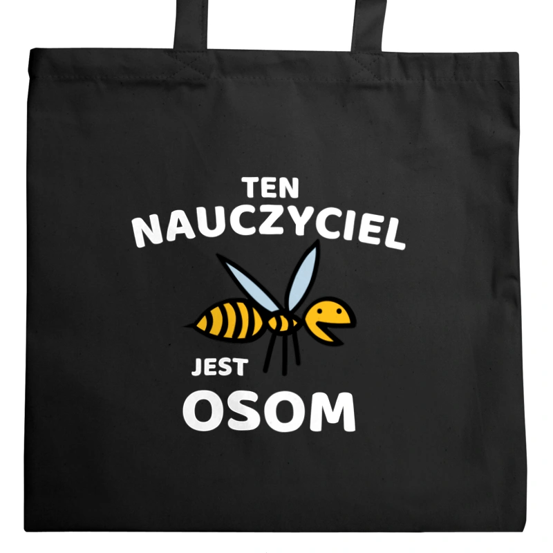 Ten Nauczyciel Jest Osom Awesome - Torba Na Zakupy Czarna