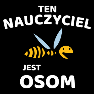 Ten Nauczyciel Jest Osom Awesome - Torba Na Zakupy Czarna