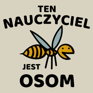 Ten Nauczyciel Jest Osom Awesome - Torba Na Zakupy Natural