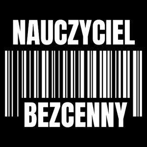 Nauczyciel Bezcenny - Torba Na Zakupy Czarna