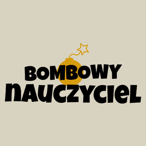 Bombowy Nauczyciel - Torba Na Zakupy Natural