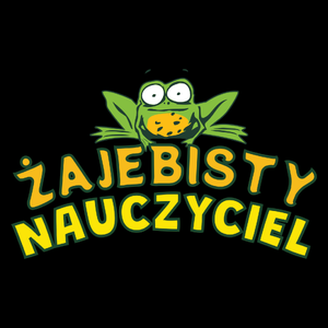 Żajebisty Nauczyciel - Torba Na Zakupy Czarna