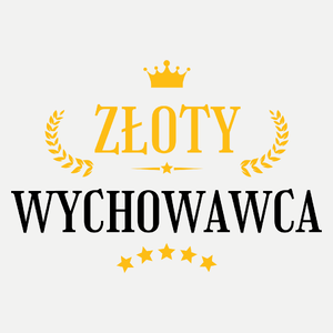 Złoty Wychowawca - Damska Koszulka Biała