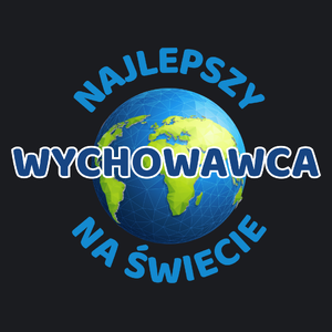 Najlepszy Wychowawca Na Świecie - Damska Koszulka Czarna