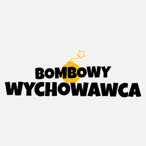 Bombowy Wychowawca - Damska Koszulka Biała