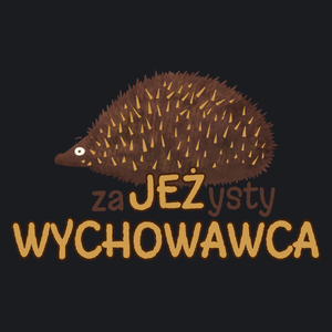 Zajeżysty Wychowawca Jeż Super - Damska Koszulka Czarna