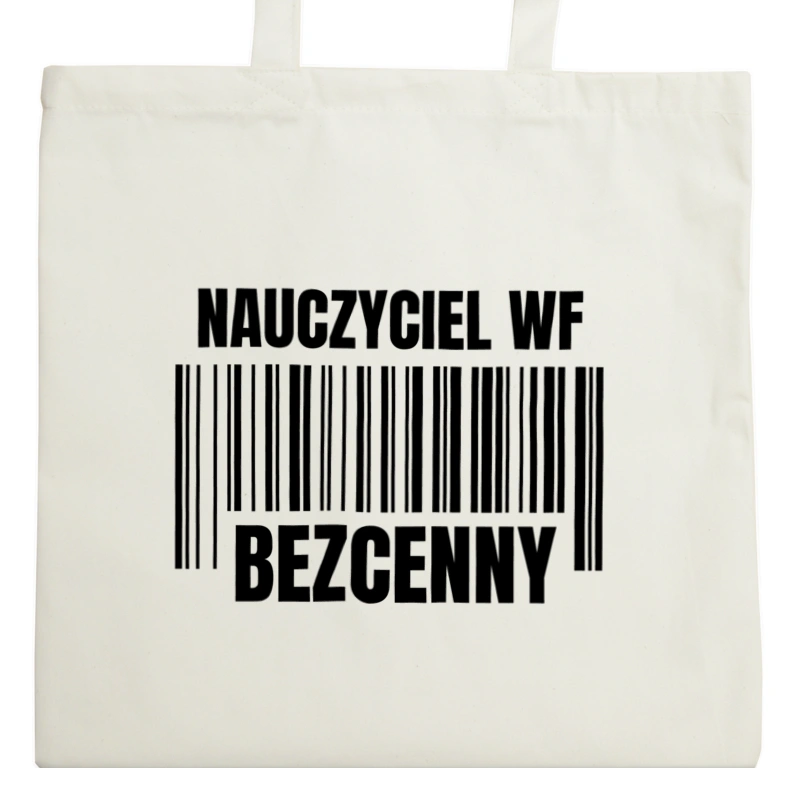 Nauczyciel Wf Bezcenny - Torba Na Zakupy Natural