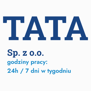 Tata Sp. Z O.o. Godziny Pracy - Poduszka Biała