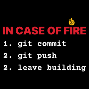 In Case Of Fire GIT - Torba Na Zakupy Czarna