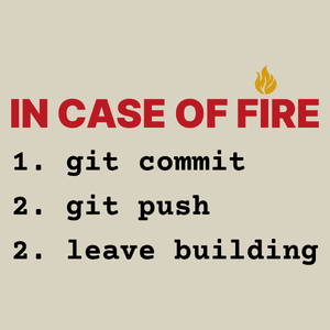 In Case Of Fire GIT - Torba Na Zakupy Natural