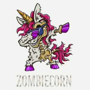 Zombiecorn - Dziecięca Koszulka Biała