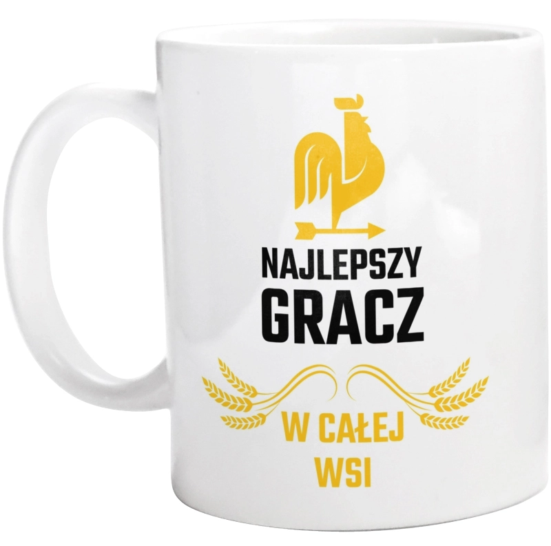 Najlepszy Gracz W Całej Wsi - Kubek Biały