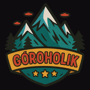 Góroholik - Męska Koszulka Czarna
