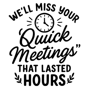 \"We