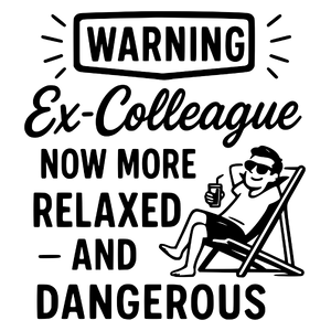 Warning: Ex-colleague now more relaxed and dangerous - Kubek Biały