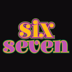 Six Seven - Męska Koszulka Czarna